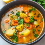 Anti-Inflammatory Veggie Soup with Turmeric