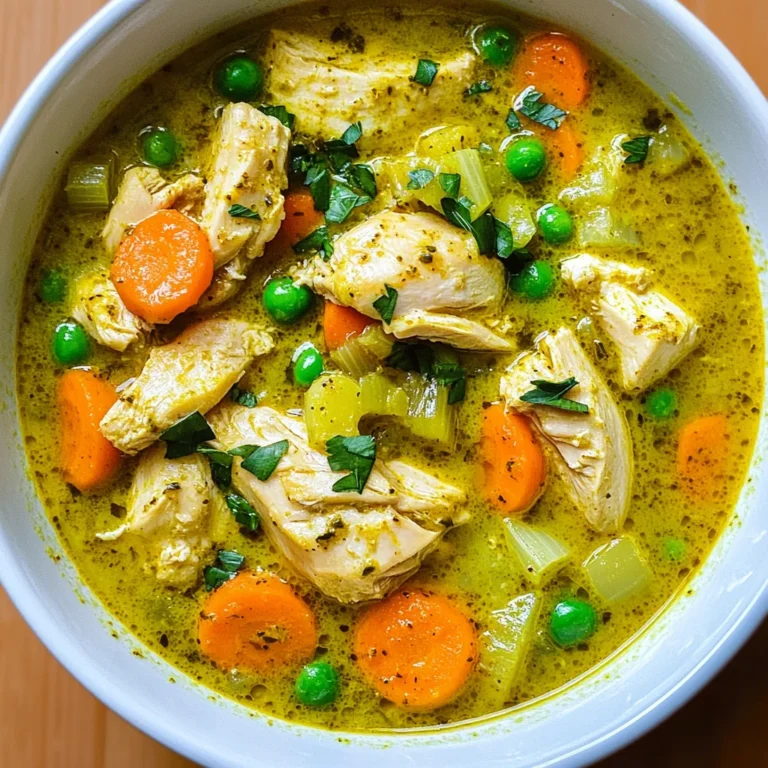Anti Inflammatory Turmeric Chicken Soup