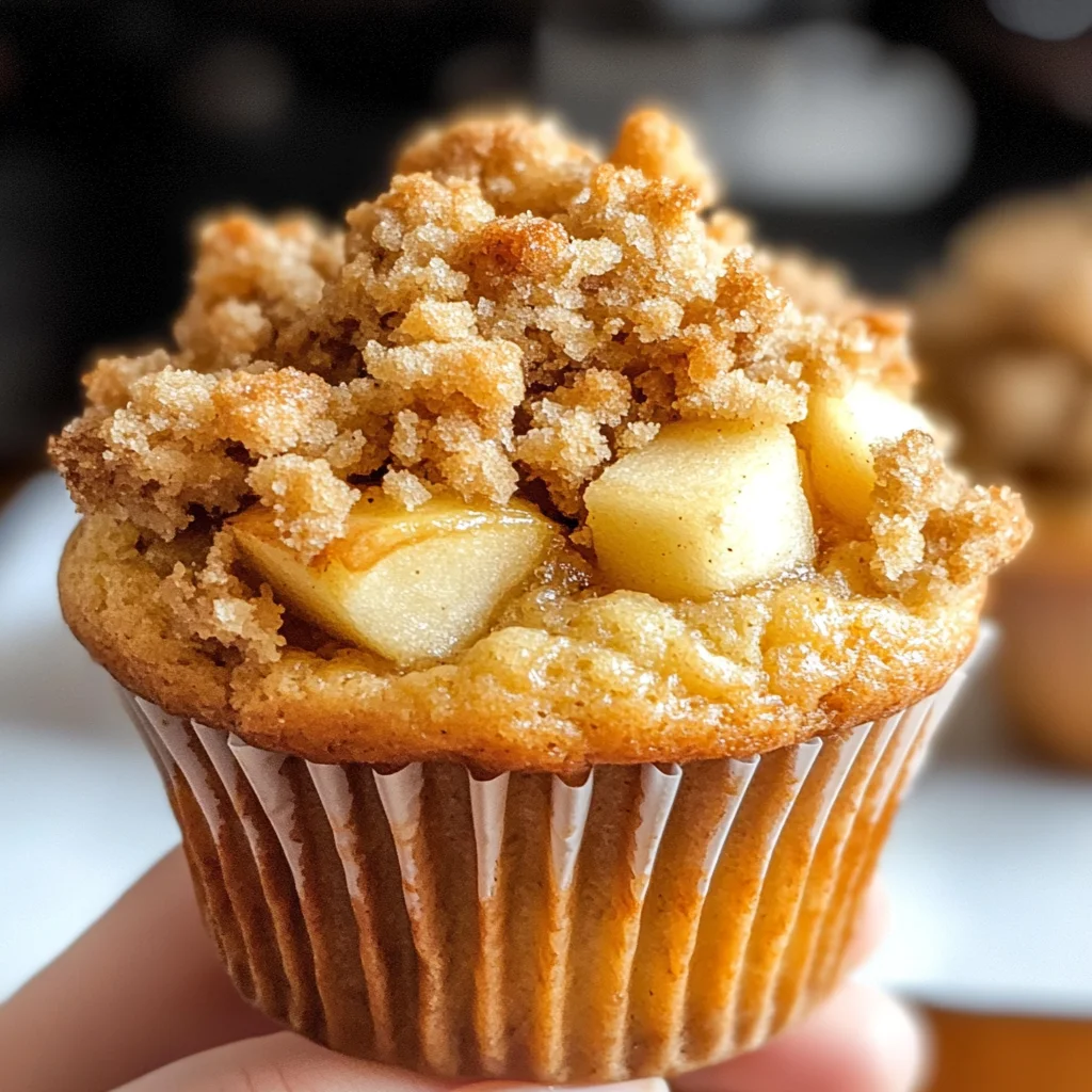 Apple Crumble Muffins
