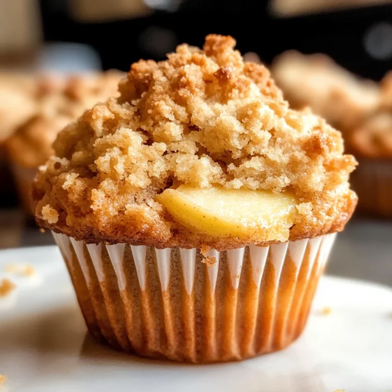 Apple Crumble Muffins