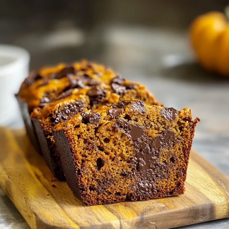 Banana Chocolate Chip Pumpkin Bread