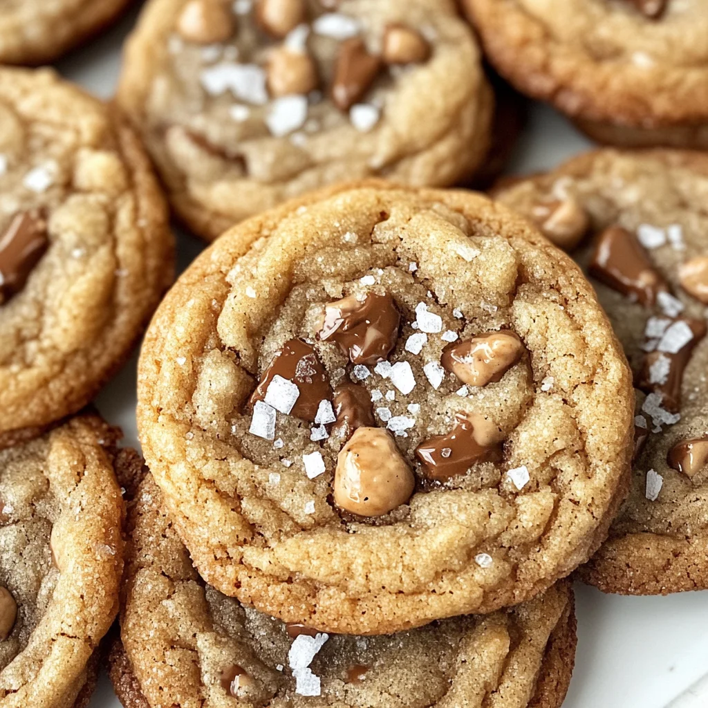 Brown Butter Coffee Toffee Cookies