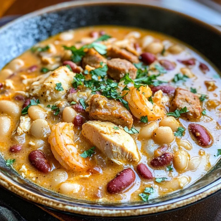 Cajun White Chicken Chili