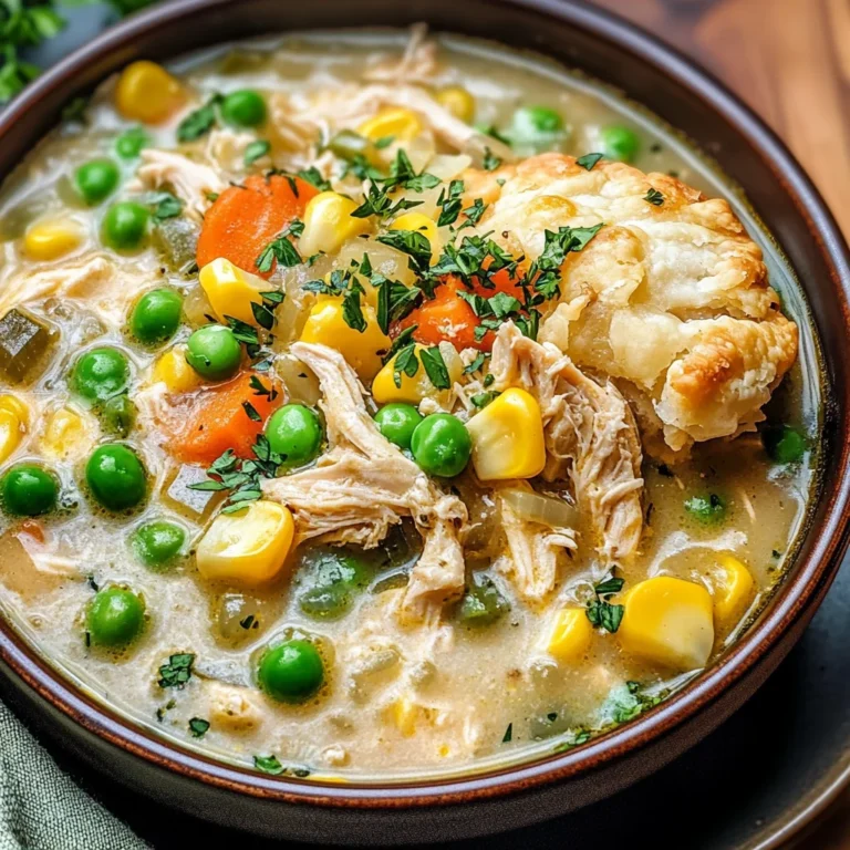 Chicken Pot Pie Soup