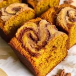 Cinnamon Swirl Pumpkin Bread Mini Loaves