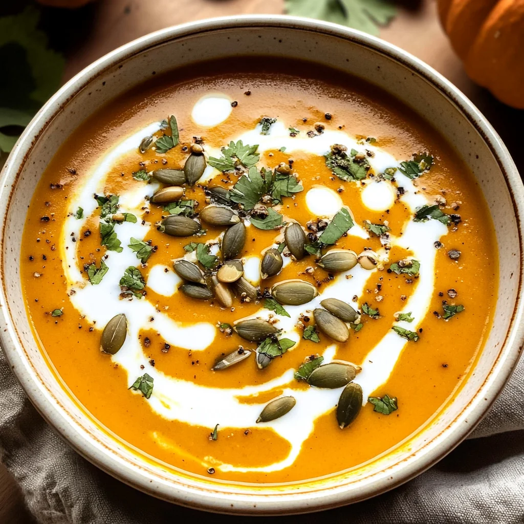 Coconut Curry Pumpkin Soup