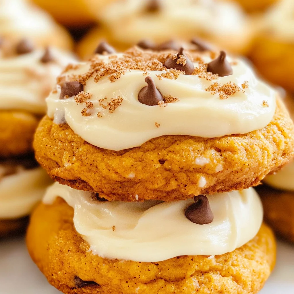 Copycat Crumbl Pumpkin Cake Cookies