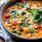 Creamy Tomato White Bean Stew