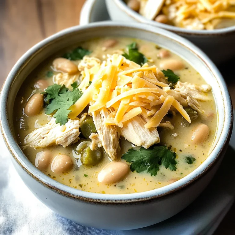 Creamy White Chicken Chili Recipe