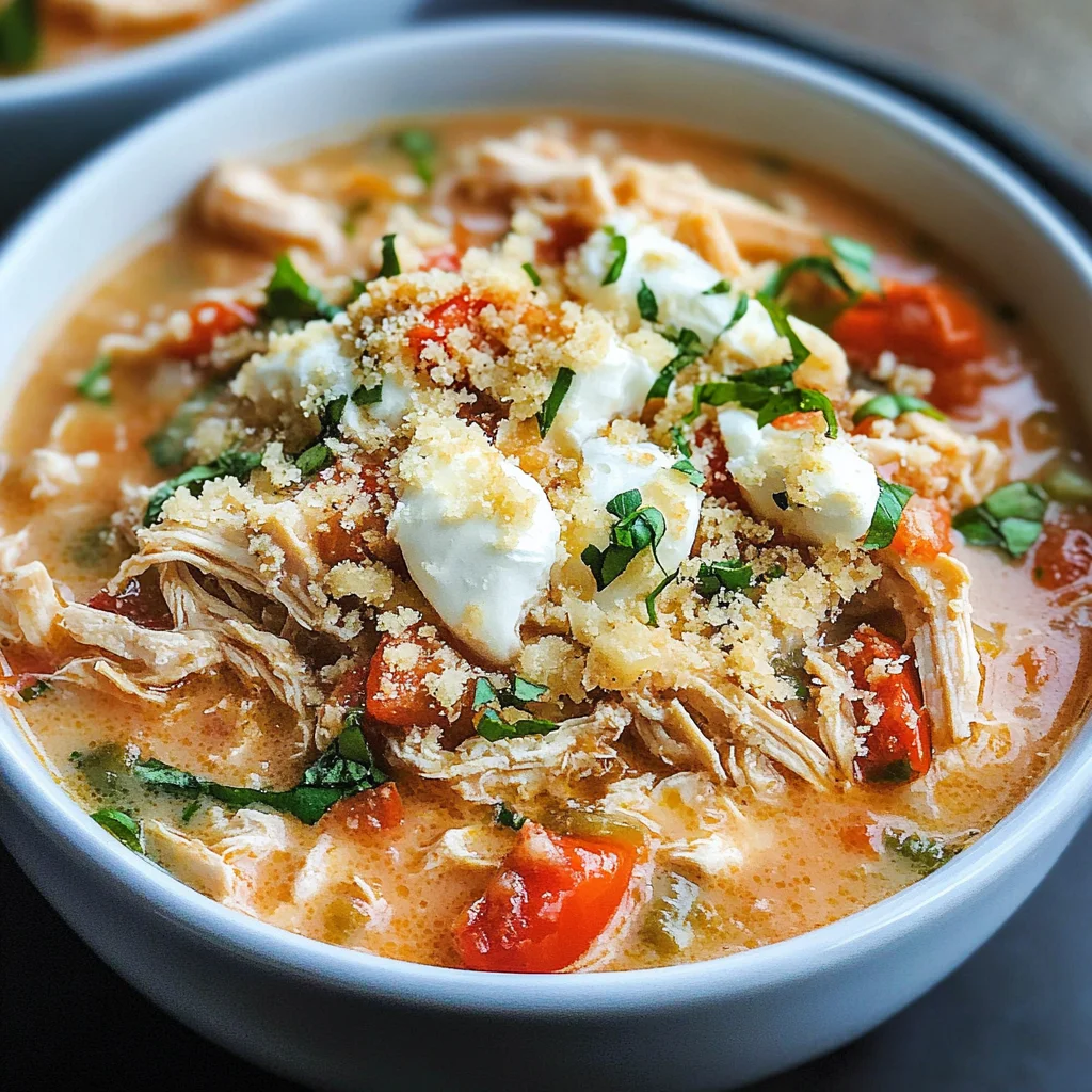 Crockpot Chicken Parmesan Soup Recipe