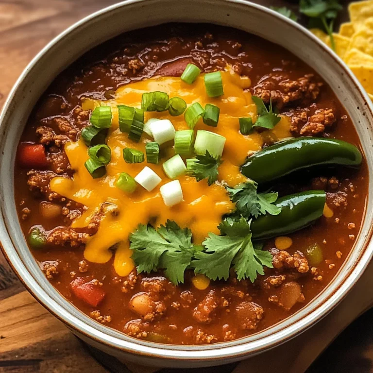 Crockpot Spicy Queso Beef Chili