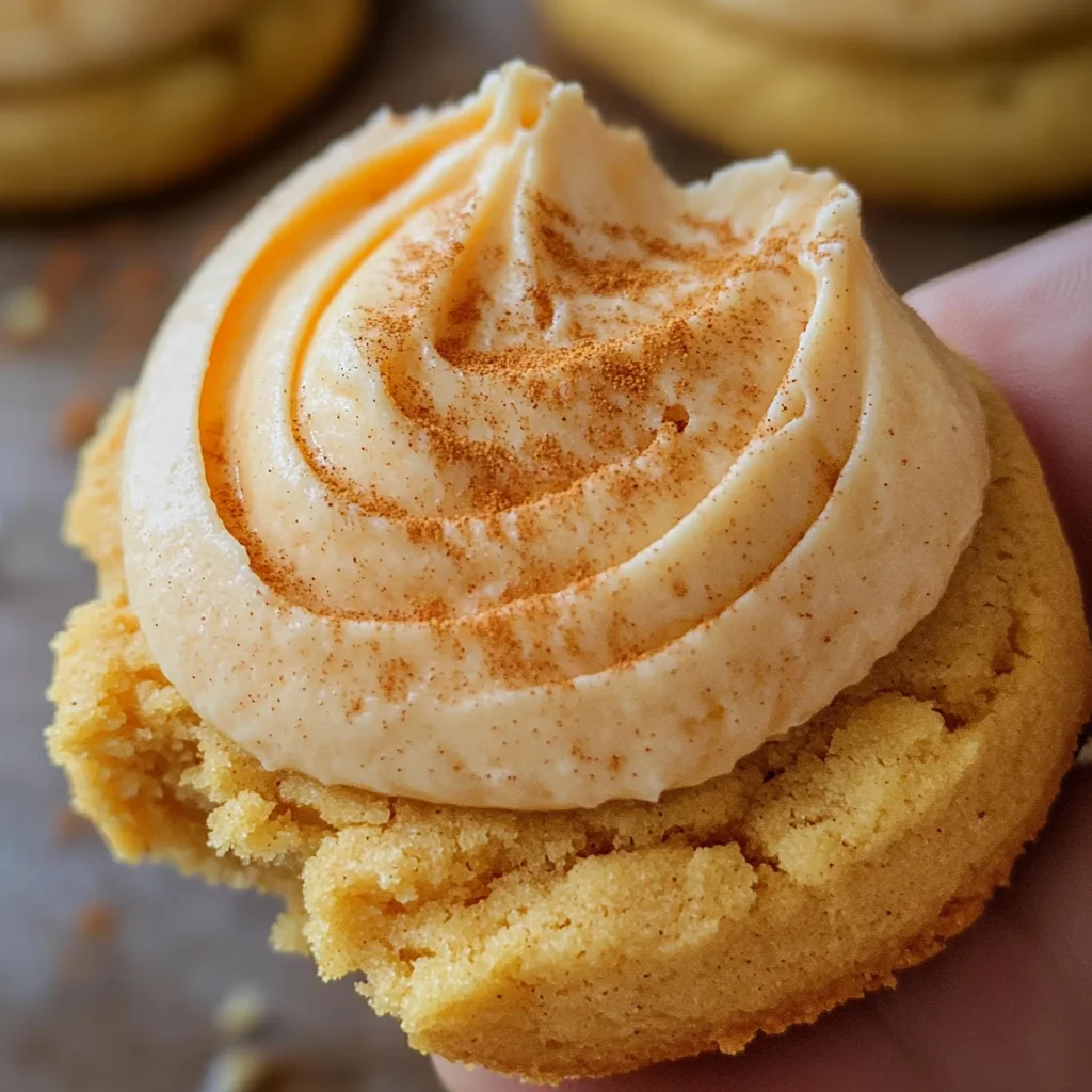 Crumbl pumpkin pie cookies