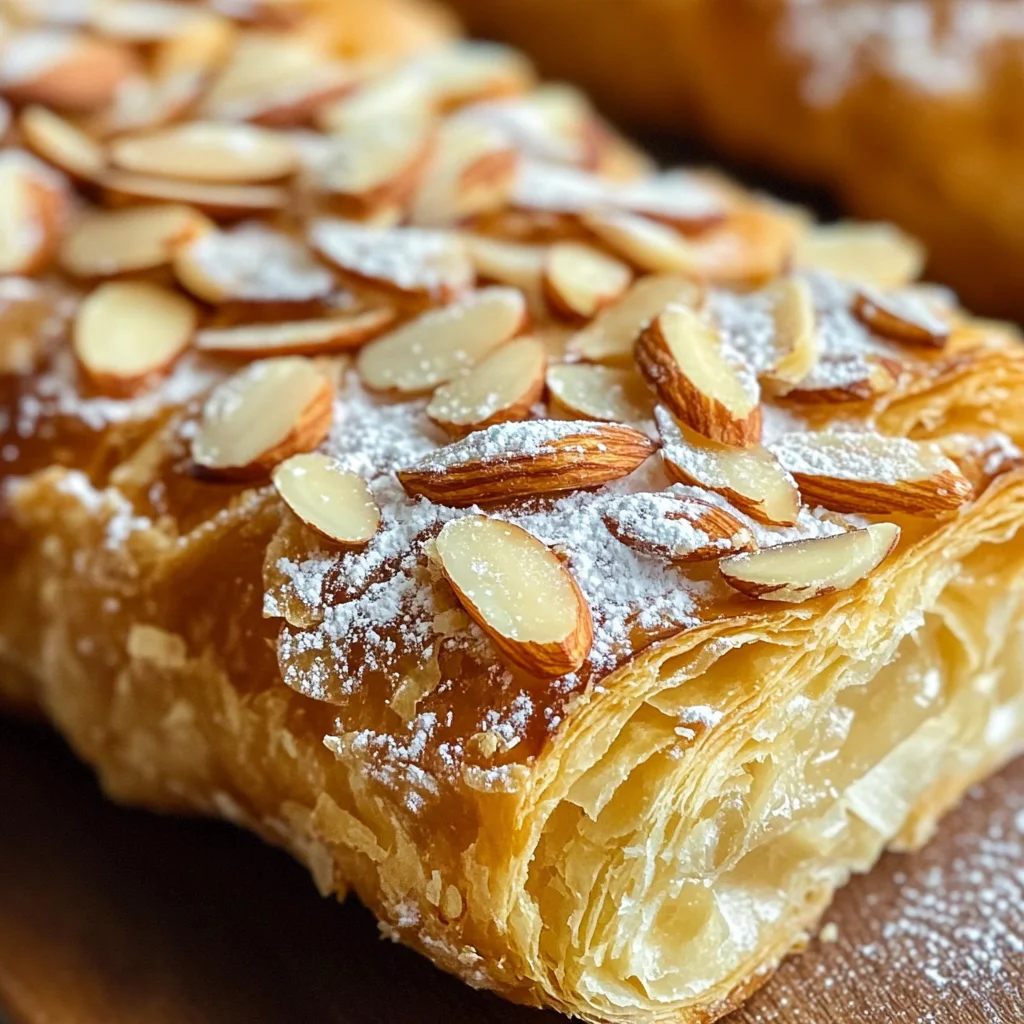Flaky Sweet Almond Pastry
