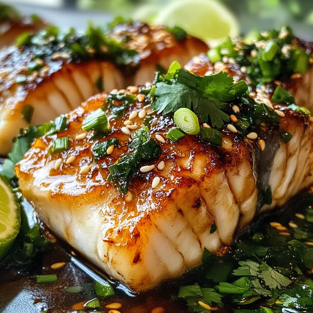 Ginger Soy Glazed Cod: A Flavorful and Healthy Seafood Dish