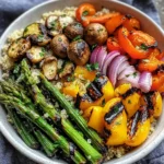 Grilled Veggie Bowl with Quinoa