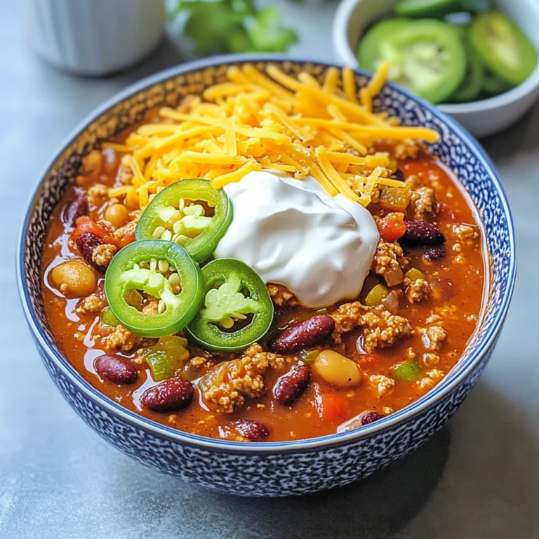 Healthy Turkey Chili