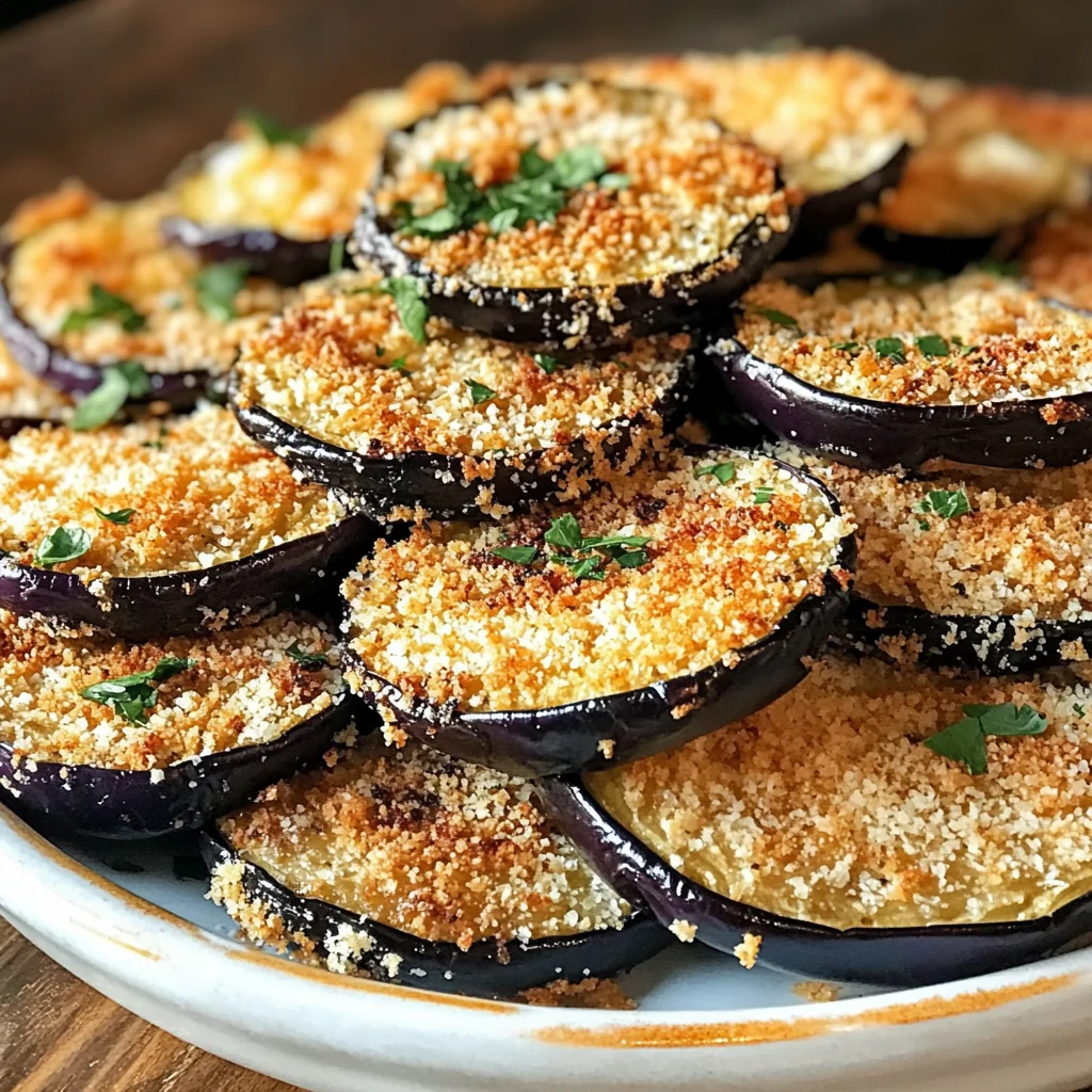 Impossibly Crispy Baked Eggplant