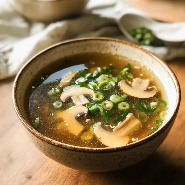 Japanese Clear Soup Recipe