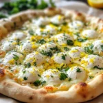 Lemon Pizza with Fresh Herbs