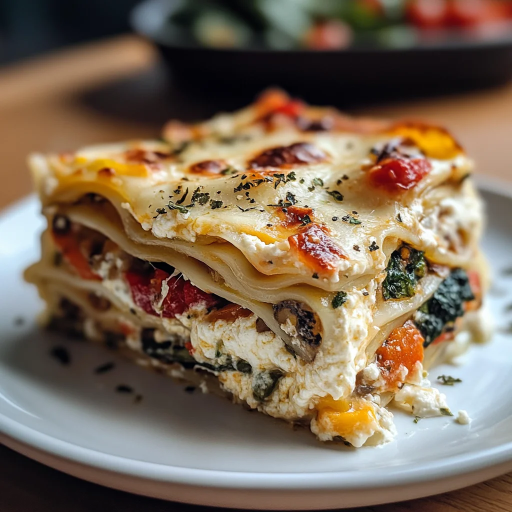 Loaded Veggie White Lasagna