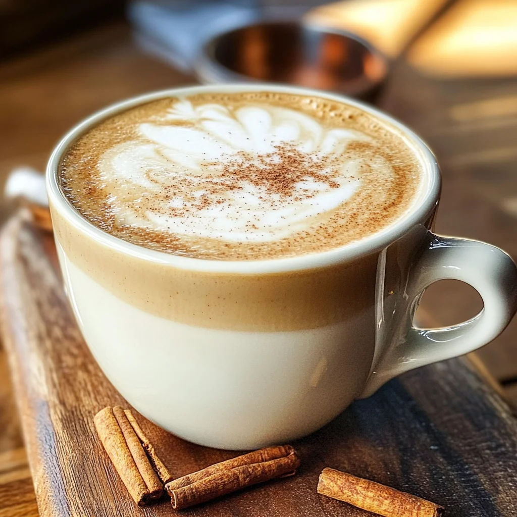 Maple Cinnamon Latte
