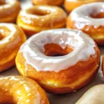 Maple Glazed Pumpkin Donuts