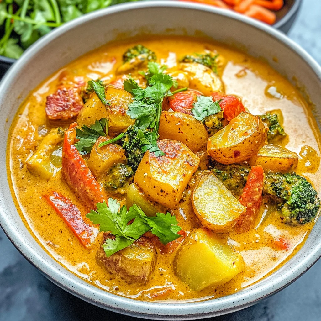 Massaman Curry with Roasted Potatoes
