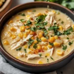 Mexican Street Corn White Chicken Chili Recipe