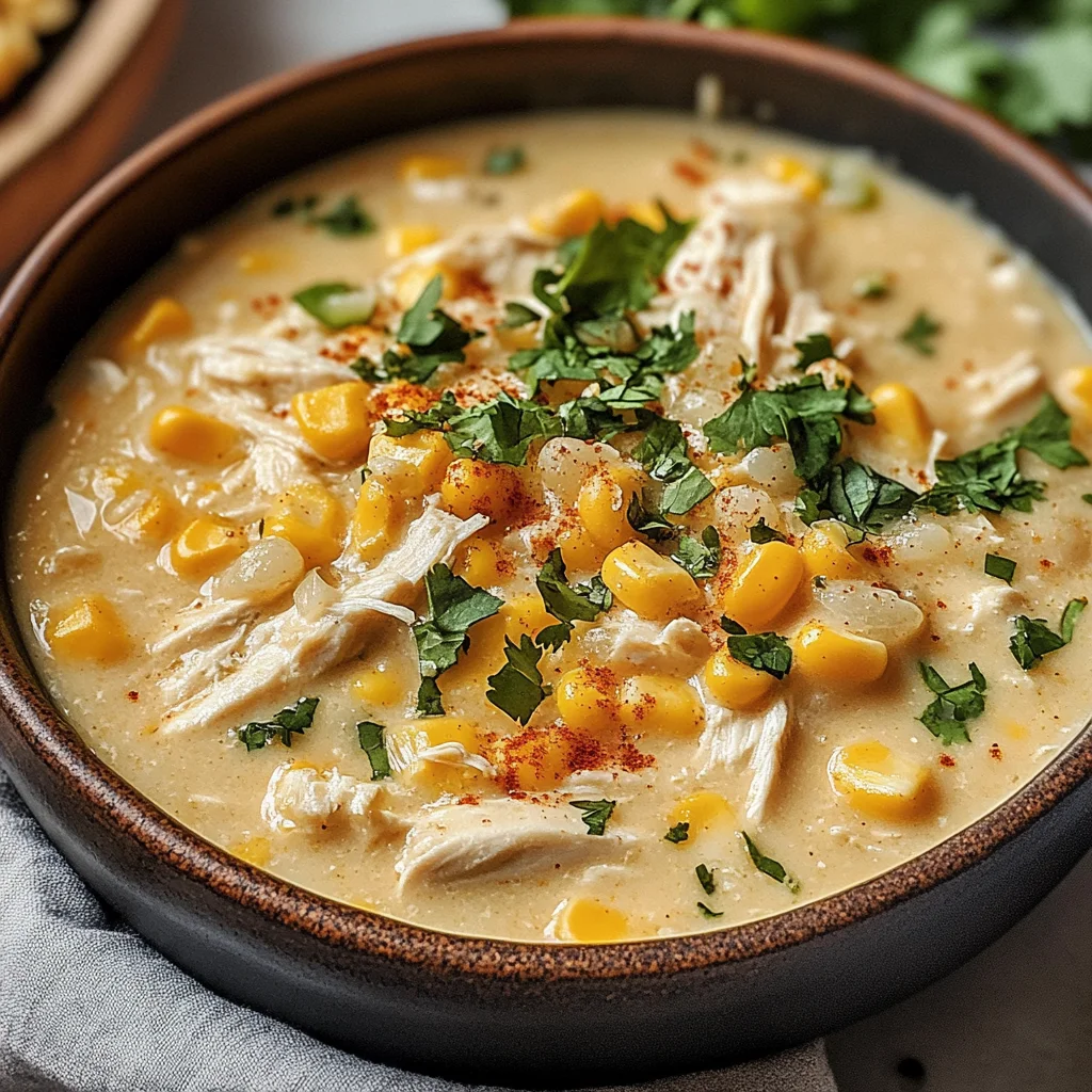 Mexican Street Corn White Chicken Chili Recipe