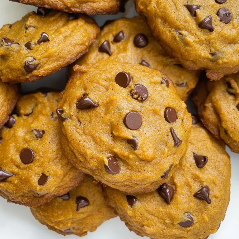Old Fashioned Pumpkin Chocolate Chip Cookies