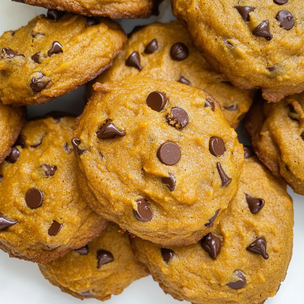 Old Fashioned Pumpkin Chocolate Chip Cookies