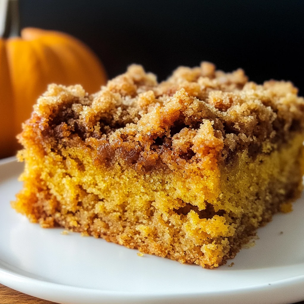 Pumpkin Coffee Cake
