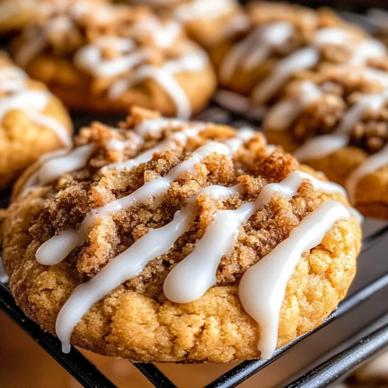 Pumpkin Coffee Cake Cookies