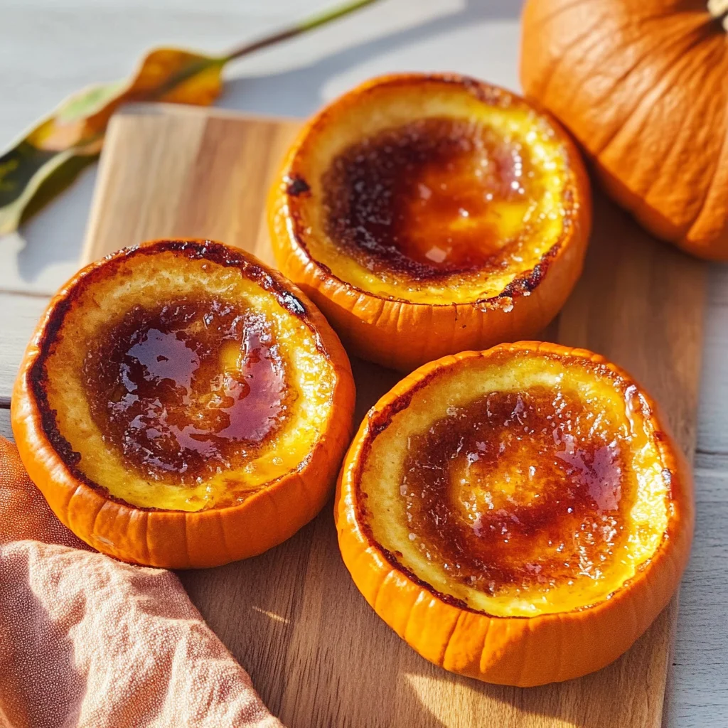 Pumpkin Crème Brûlée