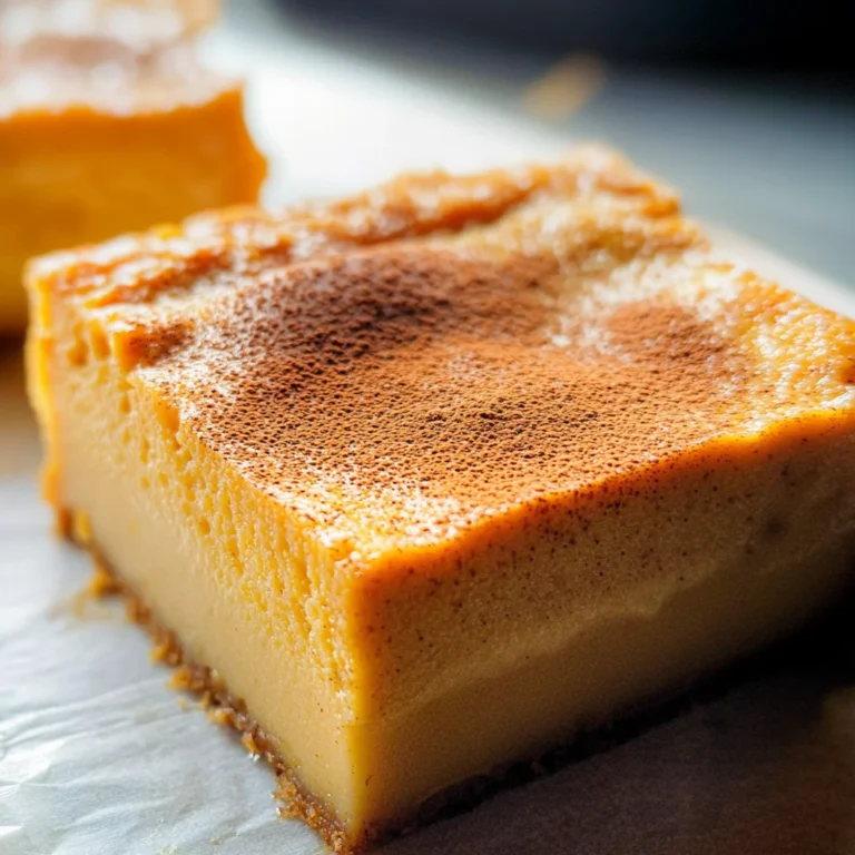 Pumpkin Magic Custard Cake Recipe