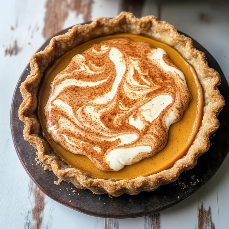 Pumpkin Mascarpone Pie