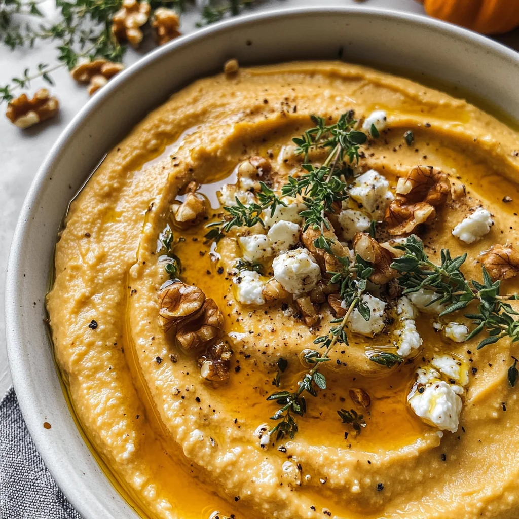 Pumpkin Whipped Feta Dip