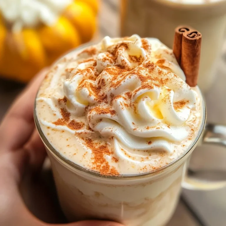 Pumpkin White Hot Chocolate