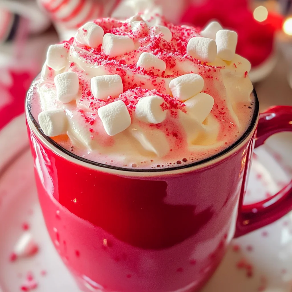 Red Velvet Hot Chocolate Recipe