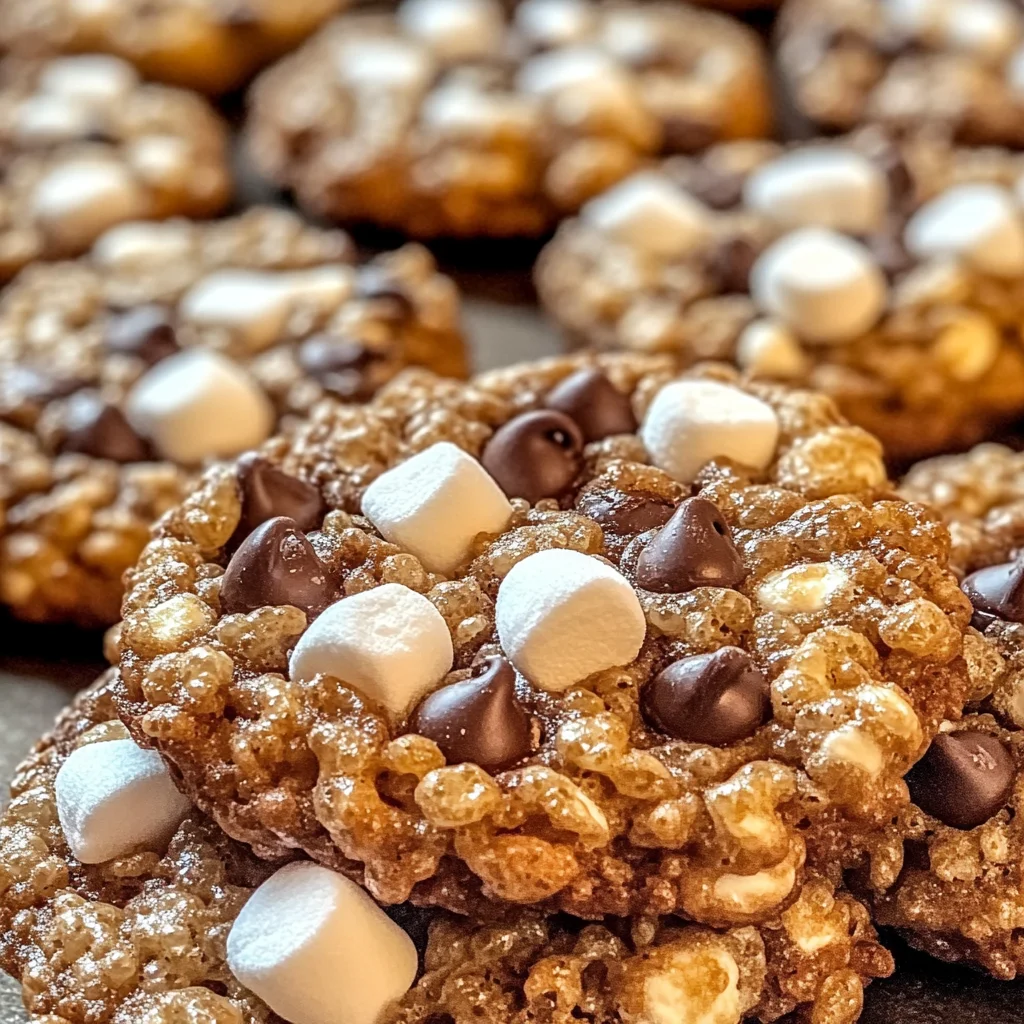 Rice Krispie Cookies with Chocolate Chips Recipe
