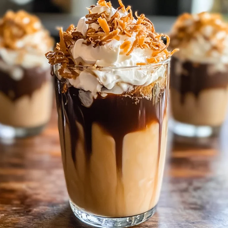 Samoas Iced Coffee