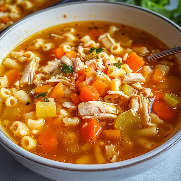 Sicilian Chicken Soup