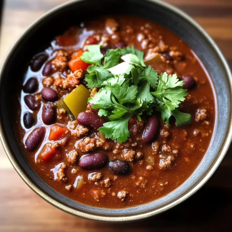 Slow Cooker Chili