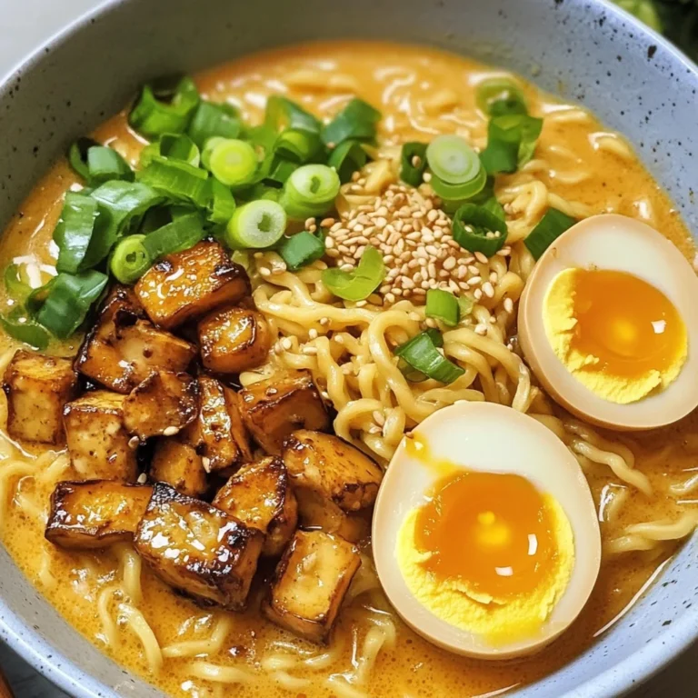 Spicy Coconut Curry Ramen