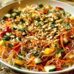 Spring Roll Salad with Spicy Ginger Dressing: An Incredible Ultimate Recipe
