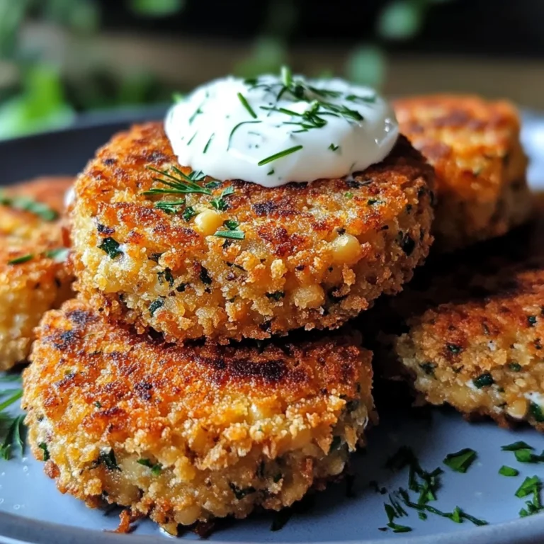 Ultimate Mediterranean Lemon Chickpea Patties with Yogurt Sauce