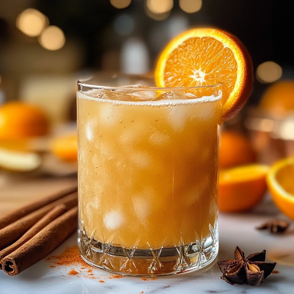 Warm Cinnamon Orange Delight Mocktail Recipe