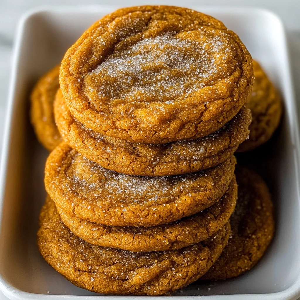chewy maple pumpkin cookies