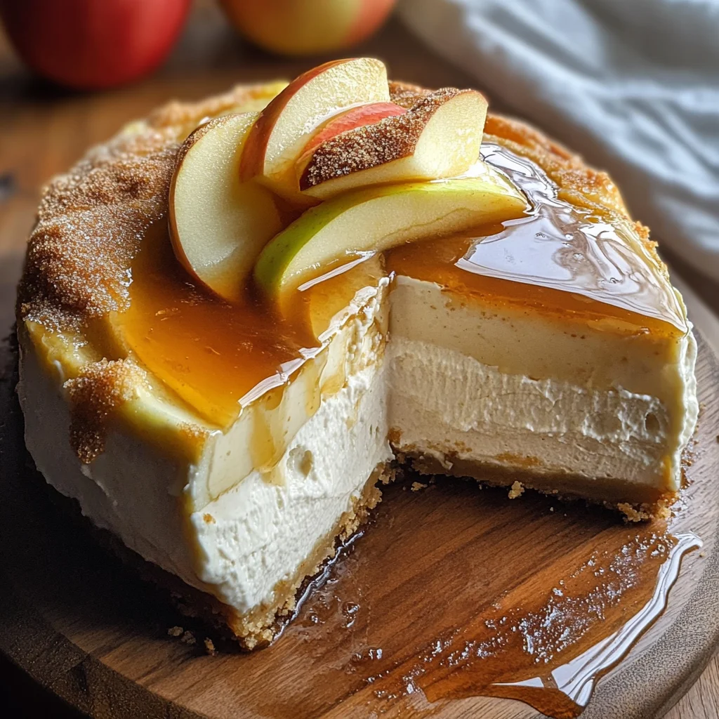Apple Cider Cheesecake
