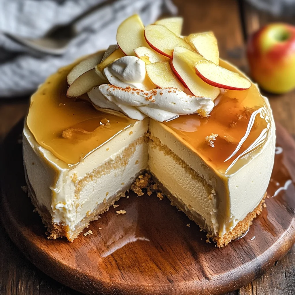 Apple Cider Cheesecake